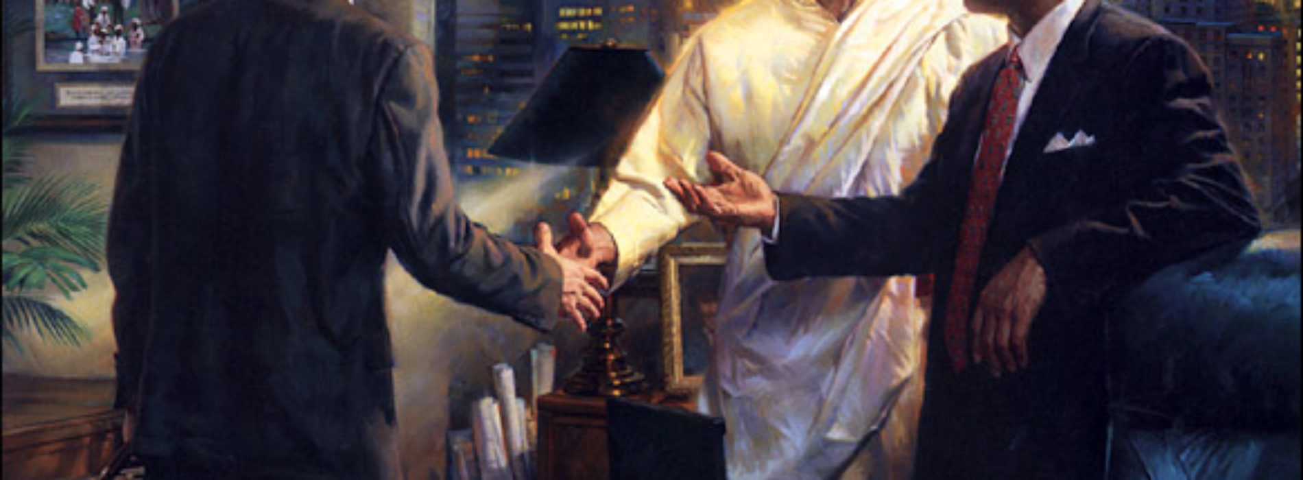 New Painting Reflects Christian Values in Business