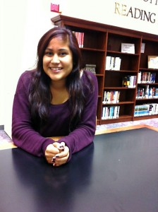 Lizeth Jimenez feels at home on the Southwestern campus.