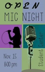 open mic night