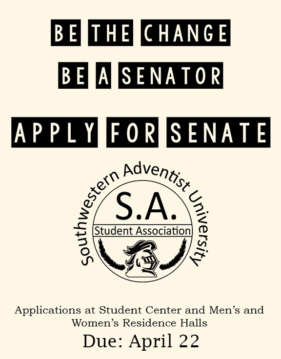 apply for senate april 22