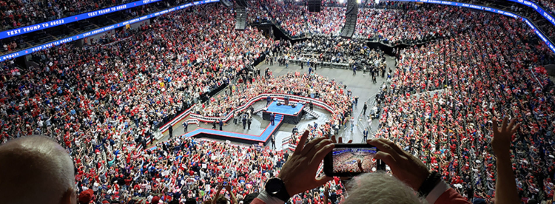 SWAU Student Attends Trump Rally in Dallas